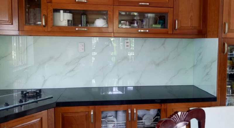 Báo giá kính ốp bếp - kính cường lực giá rẻ tại Hà Nội - HCM